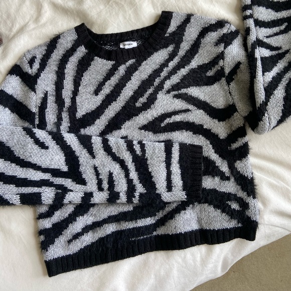 Garage Sweaters - Garage Zebra Sweater